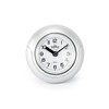 MPM Quality Design Plastic Bathroom Clock, Quartz Movement Sweep, 3-5