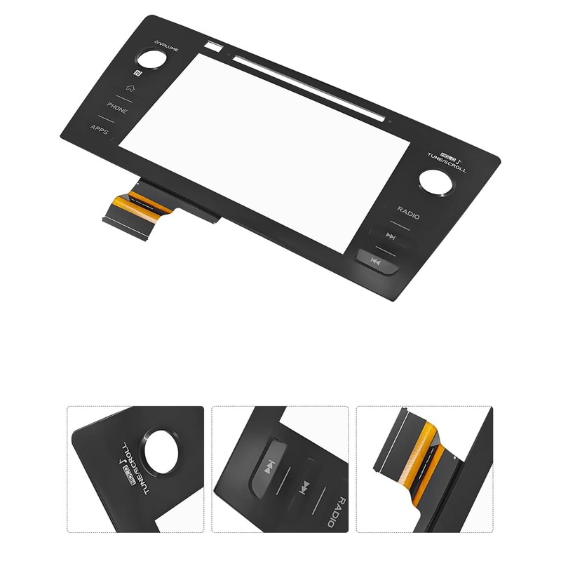 TepHnf Touch Screen Digitizer Radio Replacement for 2018 2019 Subaru