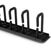 StarTech.com Vertical 0U Server Rack Cable Management w/ D-Ring Hooks