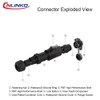 CNLINKO LP-16 Industrial Waterproof Connector IP68 Circular Connector Quick Plugging