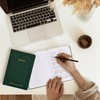 ZICOTO Aesthetic Thick Linen Journal Notebook For Women - Modern