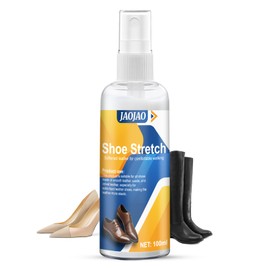 JAOJAO Boot Stretcher Spray, Shoe Stretch Spray for Relieve Tight Fitting Shoes Widen Your Shoes Fast Drying for Leather Suede Nubuck Canvas Men and Women's Leather Shoe 100 ml