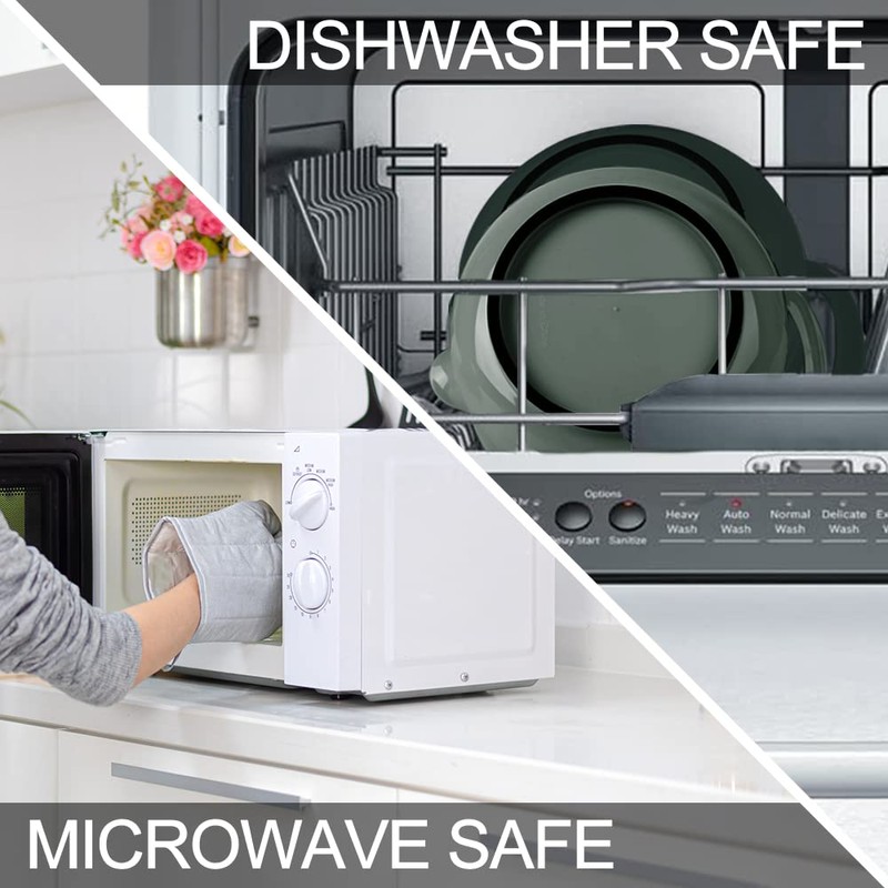 BoxedHome 4 Pack Nesting Mixing Bowl with Pour Spout and