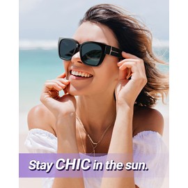 SIPHEW Fit Over Sunglasses Mens Womens Polarised, Wear Over Glasses Sunglasses Ladies Sun Spectacles for Driving Walking Sport UV400 Protection