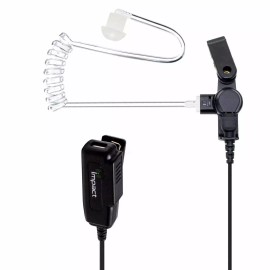 Impact M1-G2W-AT1-HW 2-Wire Earpiece Acoustic Tube, Motorola 2-Pin CP200 CLS DTR