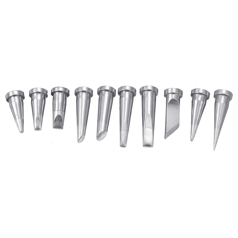 Werse 10Pcs Solder Iron Tips for Weller WSD81 WSP80 WD1000