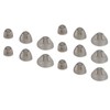 Hearing Aid Open Domes Professional Silicone Single Layer Replacement Hearing