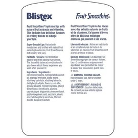 Blistex Fruit Smoothies Lip Balm 3x2.83g