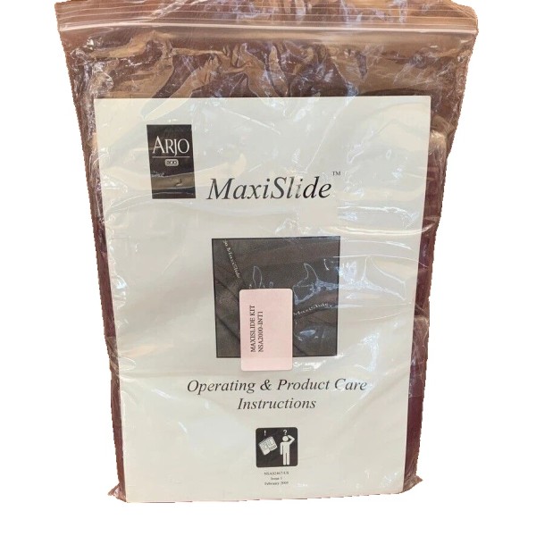 Arjo MaxiSlide Kit 2 Slide Sheets NSA0500 Maxi w/instructions for