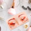 Tabla Mascarilla Práctica Maquillaje Silicona Modelo Ojos F