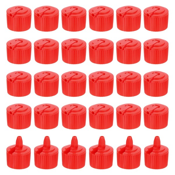 PATIKIL 36 Pcs 28/410 Flip Bottle Top Dispensing Caps, Plastic
