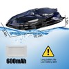OBEST 2.4GHz RC Speedboat, Remote Controlled Boat with LED Lighting,