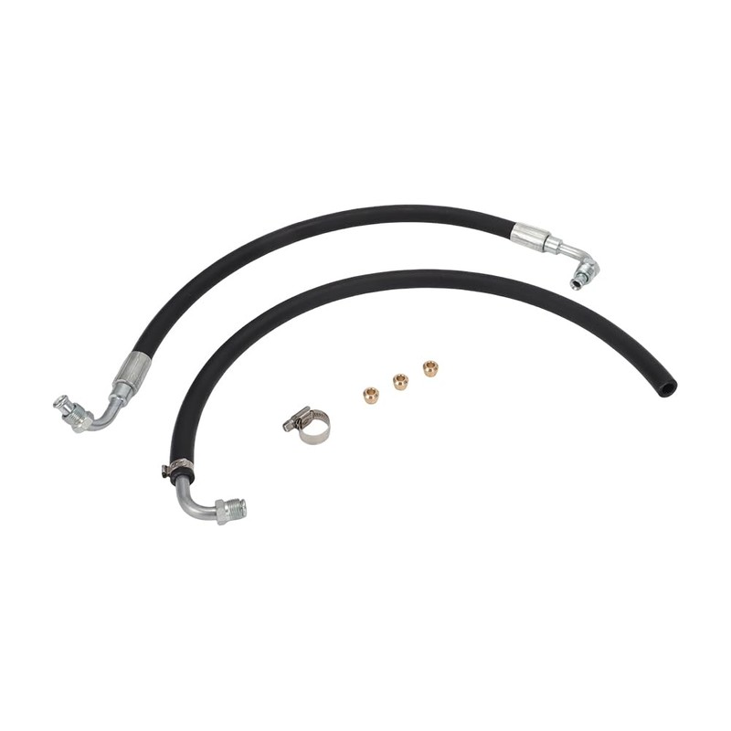 Power Steering Hose Kit for GM Cars Trucks, 3/8" Rubber