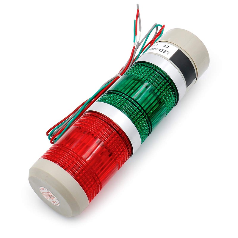 Baomain Industrial Warning Signal Tower Lamp LTA-502T DC 24V 3