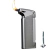 Adjustable Soft Flame Lighters, Cool Metal Gas Lighter, Open Flame