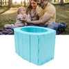 Kids Portable Toilet Portable Foldable Easy Cleaning ABS Potty Training