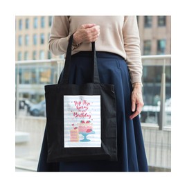 Hippowarehouse Hip Hip Hooray its Your Birthday Tote Shopping Gym Beach Bag 42cm x38cm, 10 litres