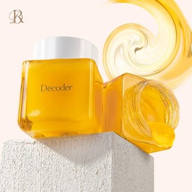 Decoder Honey Collagen Cleansing Jelly Mask | Deep Nourishment & Hydration | Brightening, Firming & Soothing Face Mask for Radiant, Elastic Skin - Anti-aging, Pore Minimizing, & Repairing Skincare