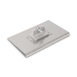 MARSHALLTOWN 2-Way Walking Edgers, 254mm Length, 152mm Width, Stainless Steel Blade, 10mm Radius, 13mm Lip, Cast 2-Way Bracket, Made in the USA, 3625