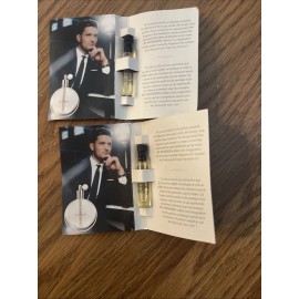 Michael Buble 2 Packs Sample Bottles  INVITATION Michael Buble Eau De Parfum Womens  .05 fl oz