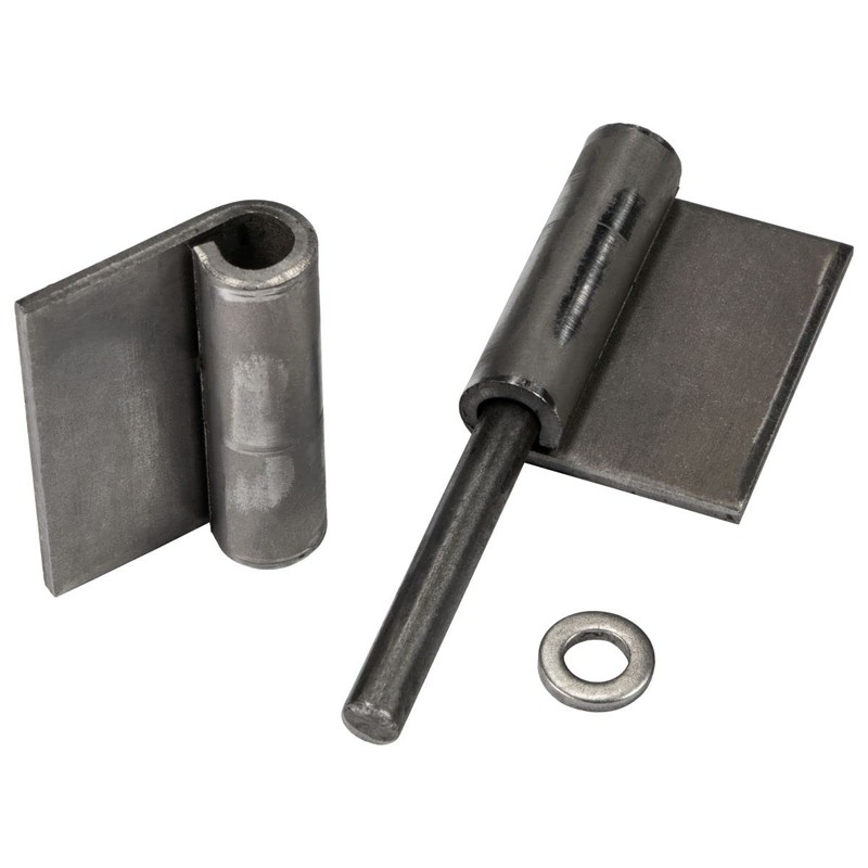 Gedotec Hinges for Welding, Pack of 10, Weld-On Tape for