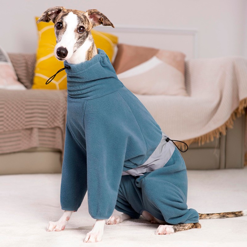 Luxepet Warm Polar Fleece Dog Jacket, Winter Dog Clothes Pullover,