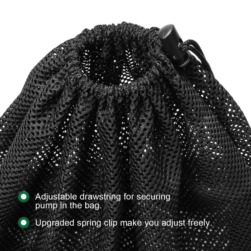 Coolrunner Pump Barrier Bag, 17.3"x 17.3" Pond Filter Mesh for