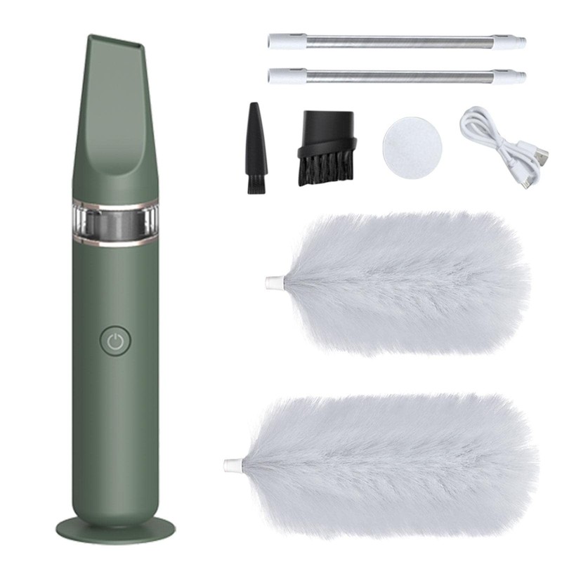 Electric Feather Duster | Adjustable Spin Feather Duster | Feather