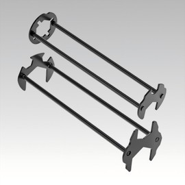 lycss 2PCS Multifunctional Basin Wrench Sink Faucet Wrench Set for Tight Spaces, Includes Sink and Faucet Wrench - 7 Sizes Carbon Steel Tools for Easy Removal Installation in Kitchen Bathroom