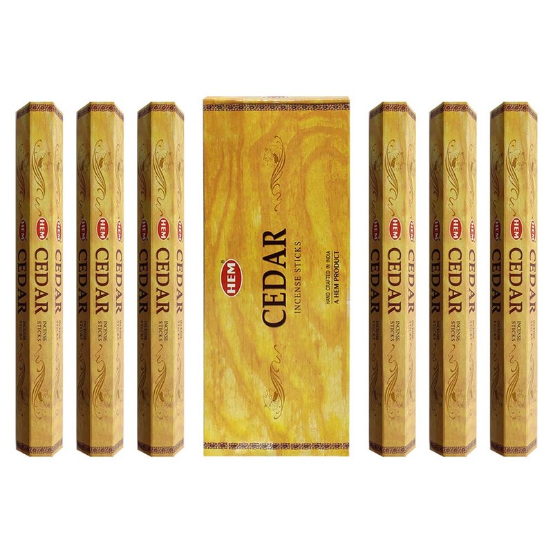 Cedar Incense Sticks and Incense Stick Holder Bundle Insence Insense