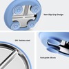 Bakpoco Stainless Steel Suction Plates with Lids for Toddlers &