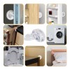 GAMAFOCUS Protector De Pared Tope De Silicona Para Puerta 9