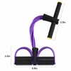 Pedal Resistance Bands with Handles, Multifunction Elastic Exercise Bands