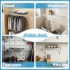 Yingsi-fty 6 Pack Heavy Duty Wire Shelf Bracket Set,12 inch