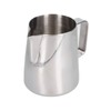 Milk Frother Cup 380ml 304 Stainless Steel High Durability Multifunctional