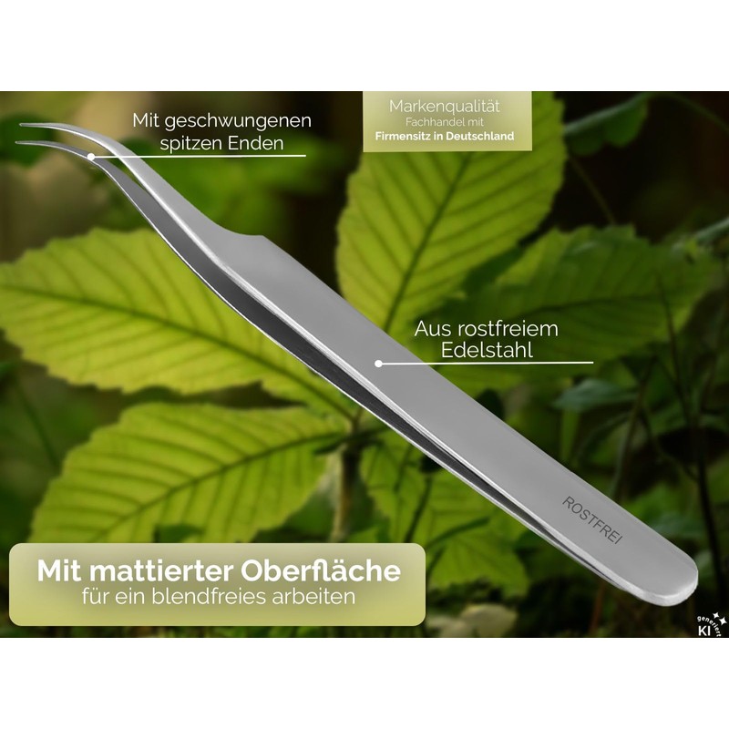 Premium Tick Tweezers Stainless Steel with Storage Case
