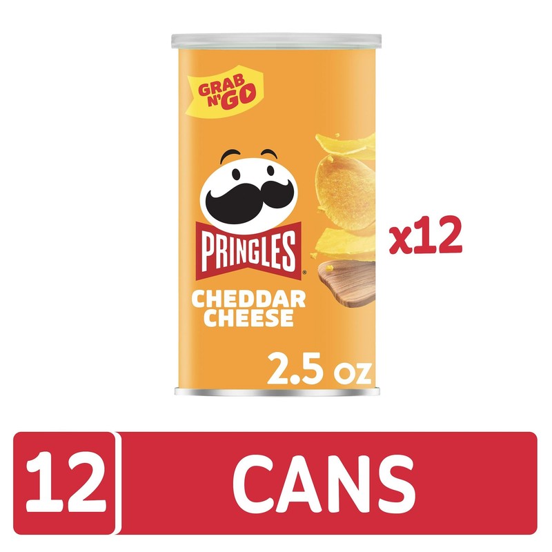 Pringles Potato Crisps Chips, Lunch Snacks, Office and Kids Snacks,