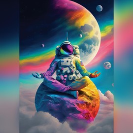 Astronut is looking for calmness, jigsaw puzzles for adults 1000, 1000 piece jigsaw puzzles for adults, jigsaw puzzle, puzzles for adults, puzzles, wasgij puzzles 1000 pieces
