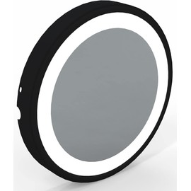 Kimball & Young Matte Black 7X Lens and Surround 945 Series Makeup Mirrors