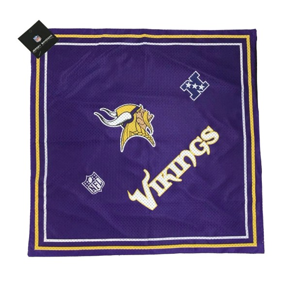 Pro Fanity Minnesota Vikings 23" X 23" Jersy Bandana Face