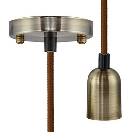 SEGULA Pendelleuchte LED E27 Pendelleuchte Miami Rose-Nickel 50569 Rose, Nickel (gebürstet)