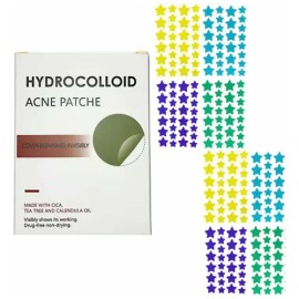 Parches Antiacné Acne Patche Hydrocolloid Para Rostro, Pack 600 Unidades                                                                              