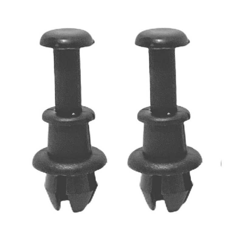 Pack of 4 parcel shelf retaining strap, parcel shelf clips,