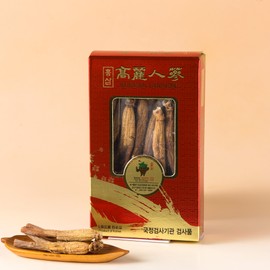 Korean red ginseng Jin Wellbeing Korean Red Ginseng 6-year-old red ginseng large pieces (11-20 roots) 300g test product / 진웰빙 고려홍삼 6년근 홍삼 대편 (11-20뿌리) 300g 검사품
