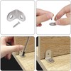 Derbway 10 pieces stainless steel corner code, angle brackets, stainless