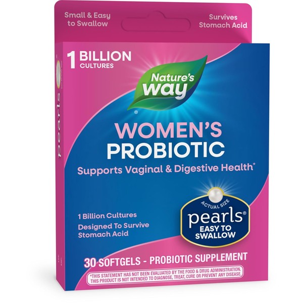 NATURES WAY Natures Way Probiotic Pearls Womens 30 softgels Probiotic