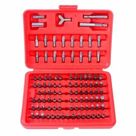 Vector Tools Security Bit Set, Chrome Vanadium Steel | 100-Piece Set