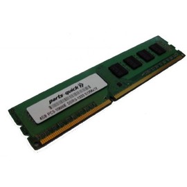 4GB RAM Memory Upgrade for HP Compaq ProLiant MicroServer Gen8 G2020T PC3-10600E DDR3 1333MHz 2Rx8 ECC Unbuffered UB DIMM Module (PARTS-QUICK Brand)