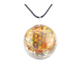 Panotophia Orpanit® Orgonite Amulet Selfhealing Copper Coloured I 100% Real Orgonite I Protection Against EMF, 5G, Haarp, Radio Radiation I Real Orgone Energy for More Harmony I Health I Healing