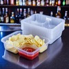 Arcccky Arcccky 200 Pcs 12oz Disposable Plastic Nacho Trays, 6"
